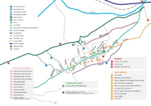 Mappa Festa dell'Uva 2018